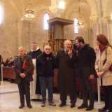I membri della commissione creata ad hoc per attestare il miracolo, formata da medici, ematologi e fisici